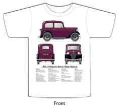 Austin Seven Ruby 1935-36 T-shirt Front